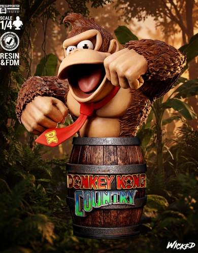 Фигурка Donkey Kong Portrait Bust