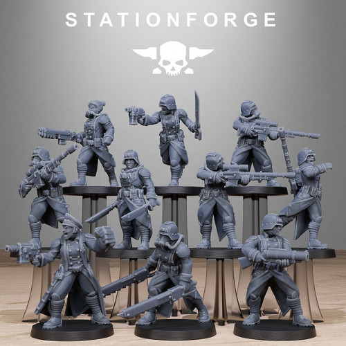 Фигурка GrimGuard Steel Sisters