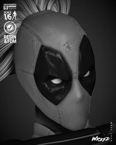 Фигурка Marvel Lady Deadpool Sculpture
