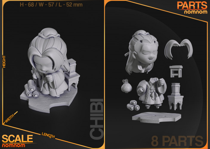Фигурка Chibi Jinshi - The Apothecary Diaries