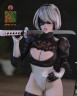 Фигурка 2B с двумя мечами в белом костюме из NieR Automata, изображение 3