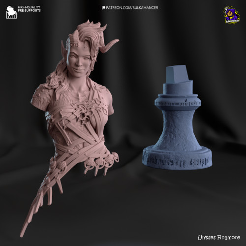 Фигурка Karlach | Baldur's Gate 3  | 165mm (Bust Version)