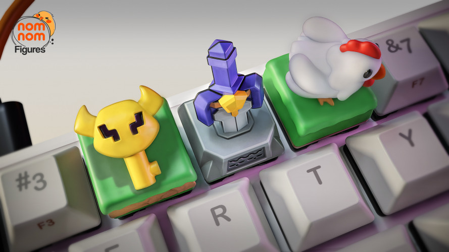 Фигурка Zelda – Link to the Past Keycaps