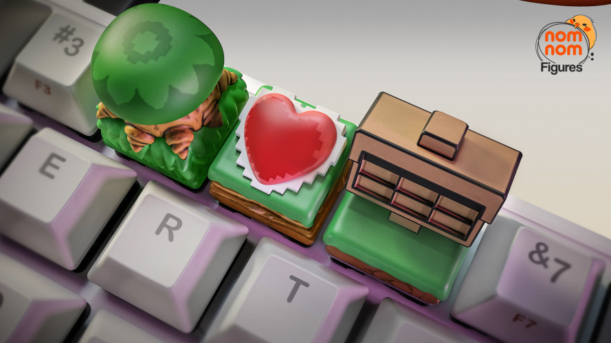 Фигурка Zelda – Link to the Past Keycaps