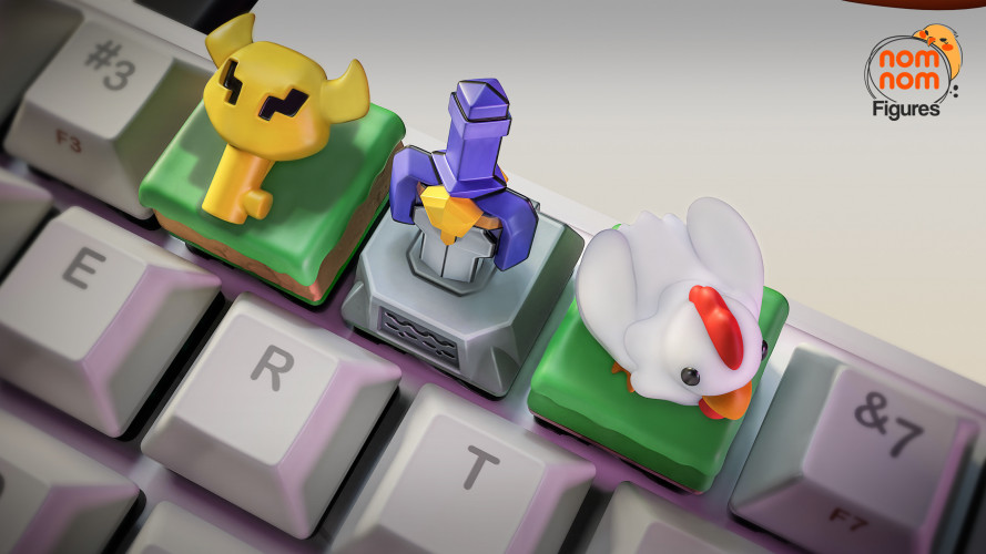 Фигурка Zelda – Link to the Past Keycaps