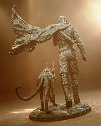 Фигурка Riddick With Jackal