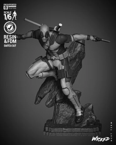 Фигурка Marvel Deadpool Sculpture — Version 2
