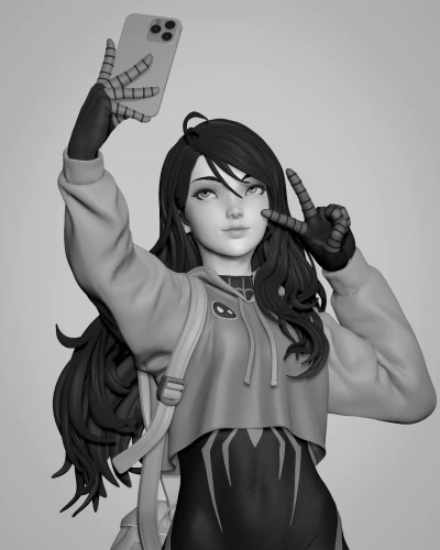 Фигурка Spidergirl