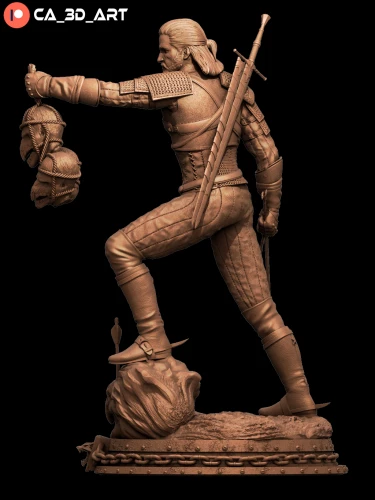 Фигурка Geralt — CarlosE