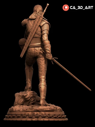 Фигурка Geralt — CarlosE