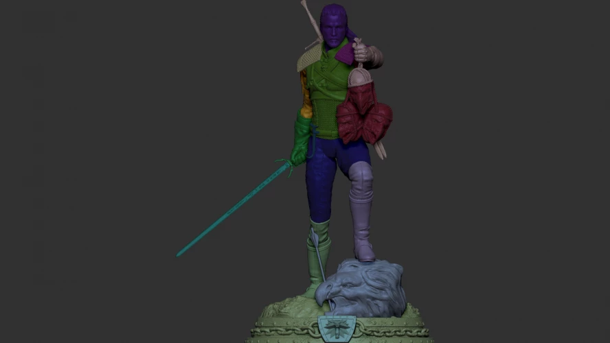Фигурка Geralt — CarlosE