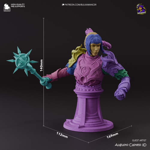 Фигурка Shadowheart | Baldur's Gate 3 | 250mm  (Full Body + Bust)