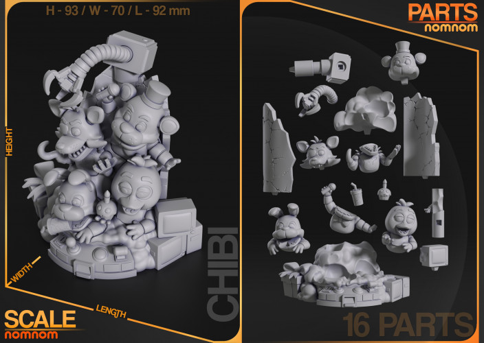 Фигурка Chibi Five Nights at Freddy's