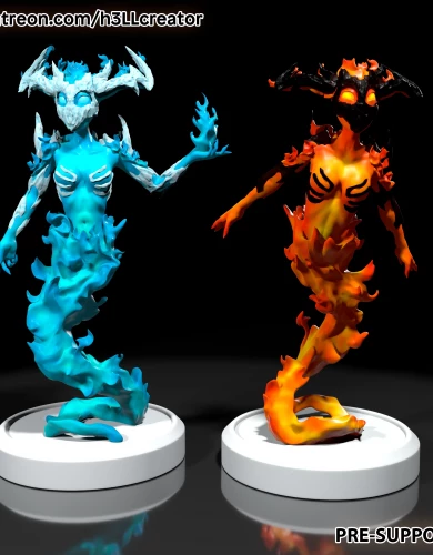 Фигурка Fire elemental