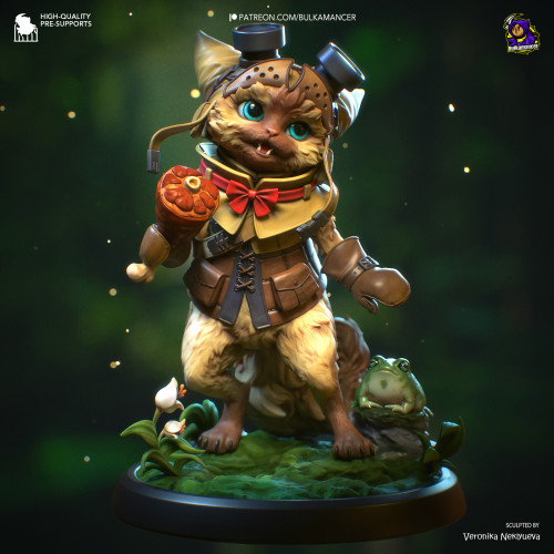 Фигурка Palico and Toad | Monster Hunter Wilds | 137mm