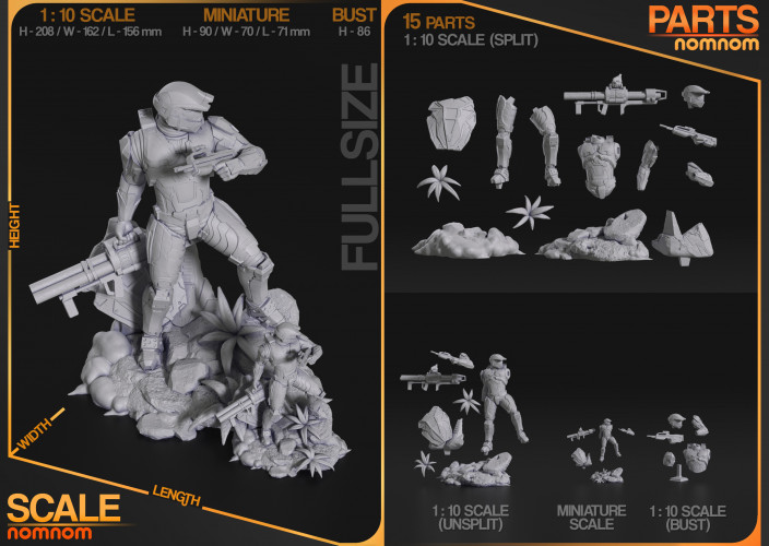 Фигурка Master Chief - Halo 2