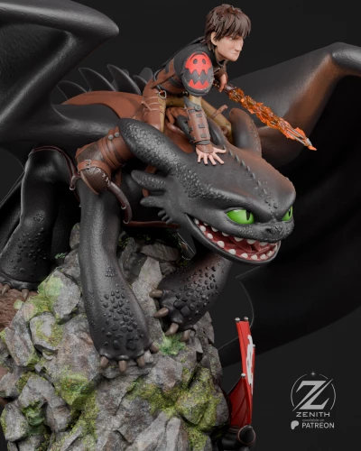 Фигурка Hiccup Toothless
