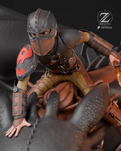 Фигурка Hiccup Toothless