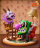 Фигурка Chibi Courage the Cowardly Dog
