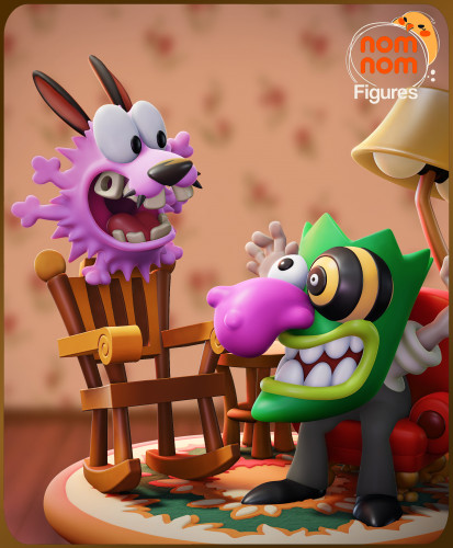 Фигурка Chibi Courage the Cowardly Dog