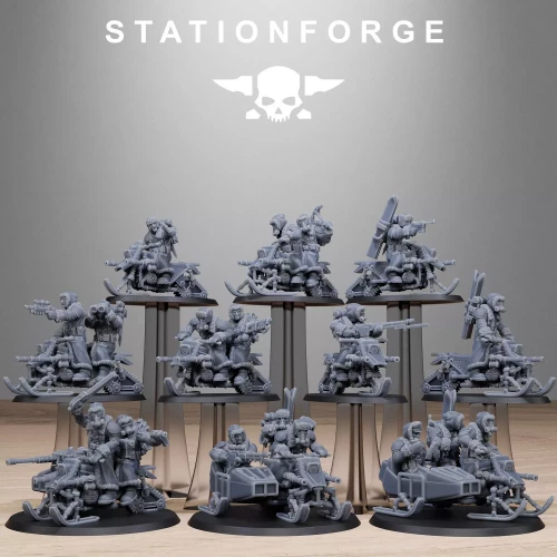 Фигурка GrimGuard FrostWatch Snowbikers