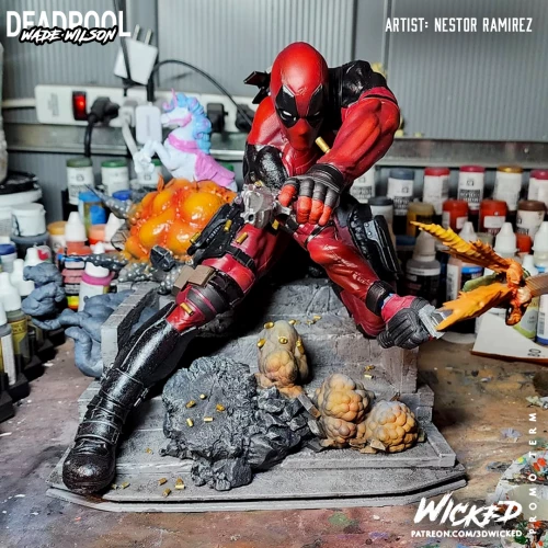 Фигурка Marvel Deadpool Sculpture