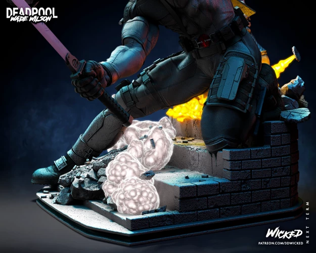 Фигурка Marvel Deadpool Sculpture