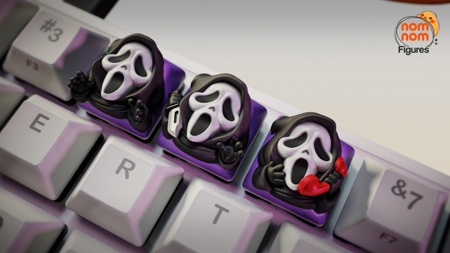 Фигурка Ghost Face - Scream Keycaps