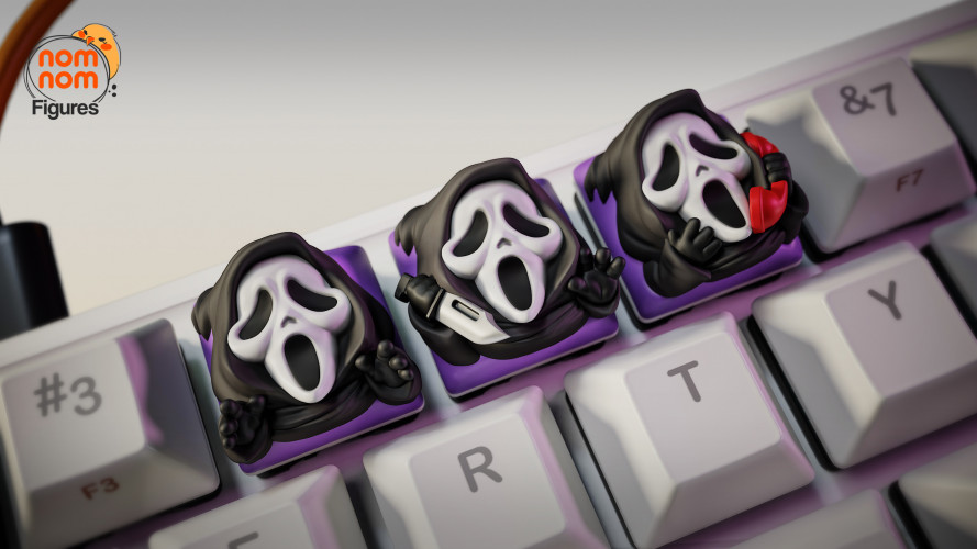 Фигурка Ghost Face - Scream Keycaps