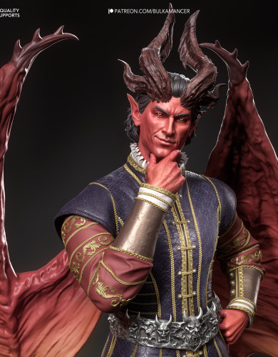 Фигурка Raphael | Baldur's Gate 3 | 278mm (Full Body + Bust)