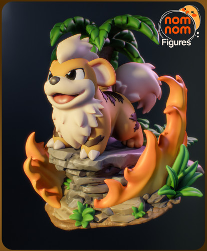 Фигурка Chibi Growlithe - Pokemon