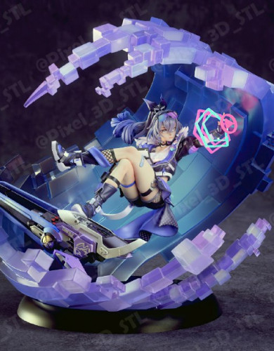 Фигурка Серебряный Волк из Honkai Star Rail