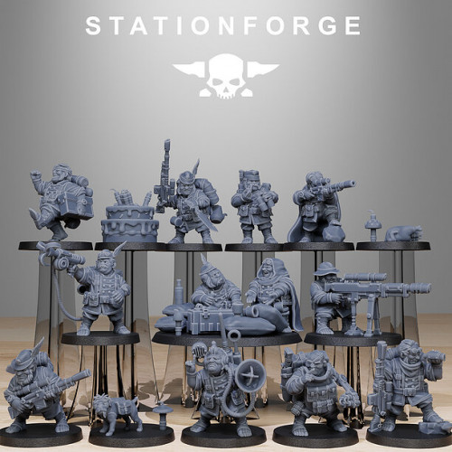 Фигурка GrimGuard Skulldart Trappers