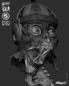 Фигурка Marvel Deadpool Zombie Portrait Bust
