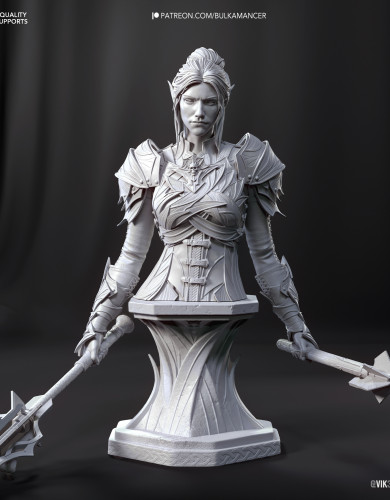 Фигурка Minthara | Baldur's Gate 3 | 157mm (Bust Version)