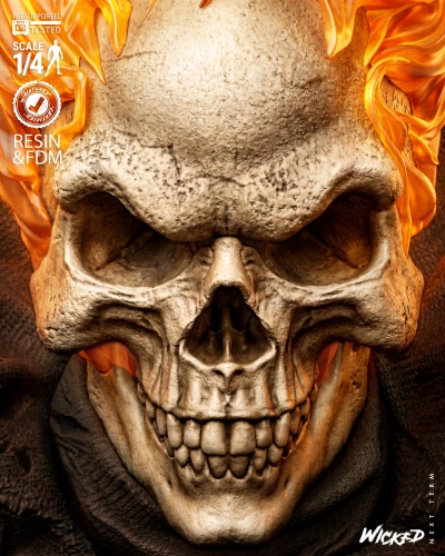 Фигурка Marvel Ghost Rider Caleb Bust
