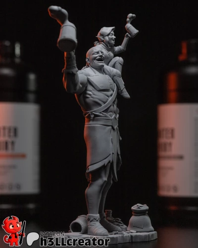 Фигурка Grog and Pike