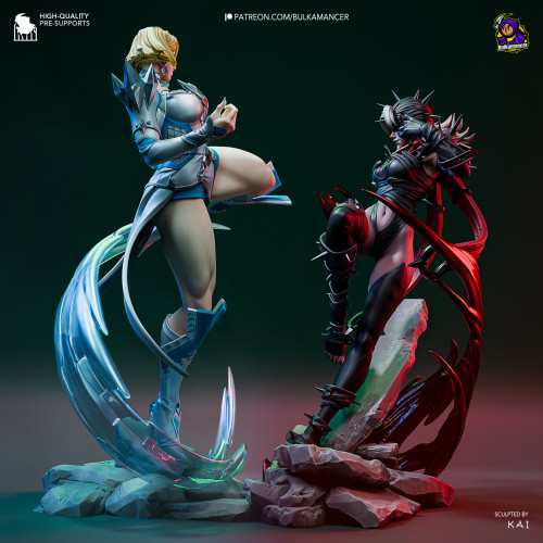 Фигурка Emma Frost vs Malice | Marvel Rivals
