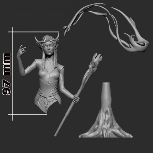 Фигурка Bust of Keyleth