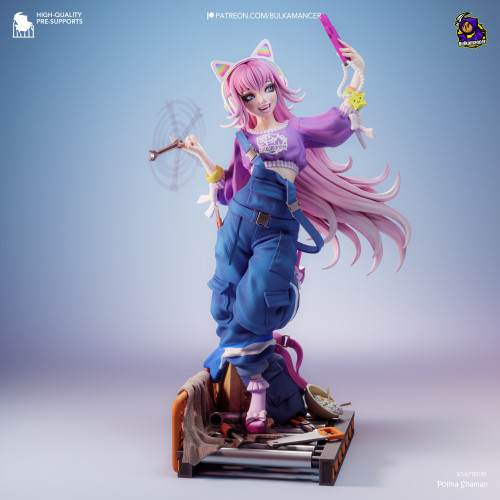 Фигурка Safie the Industrial NSFW Catgirl | 265mm
