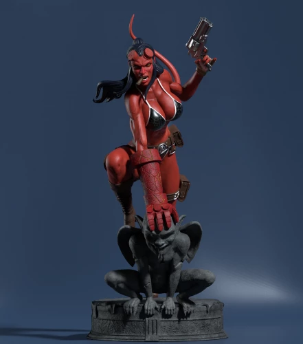 Фигурка Hellgirl Model2