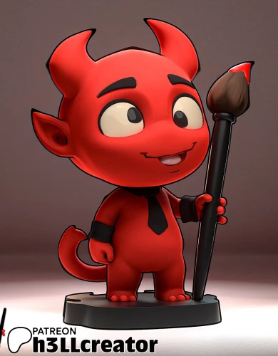 Фигурка h3ll mascot and diorama