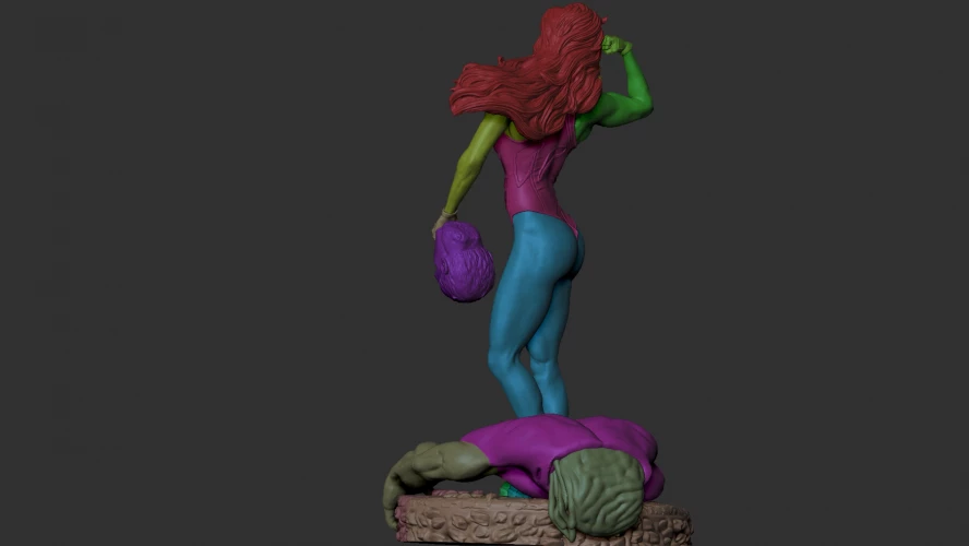 Фигурка She Hulk Model3