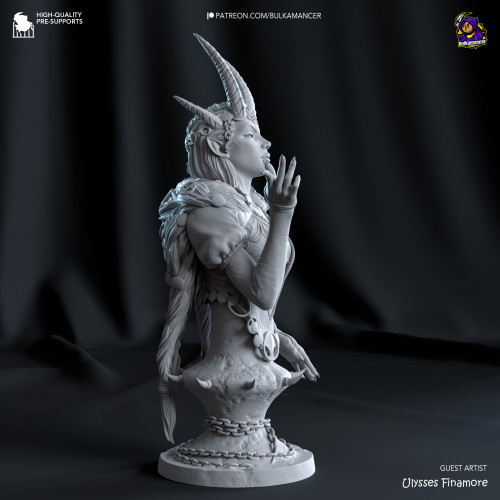 Фигурка Mizora | Baldur's Gate 3 | 308mm (Bust Version)