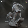 Фигурка Geralt | The Witcher Book series | 251mm