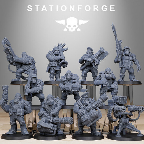 Фигурка Orkaz Team Fighters