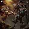 Фигурка Ciri vs Manticore | 392mm