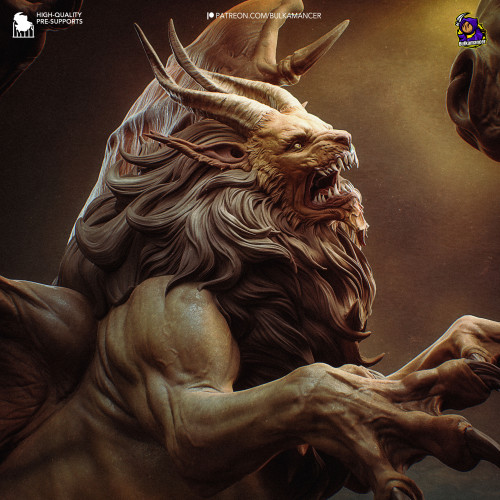 Фигурка Ciri vs Manticore | 392mm