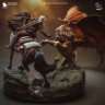 Фигурка Ciri vs Manticore | 392mm