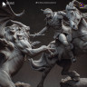 Фигурка Ciri vs Manticore | 392mm